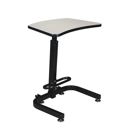 Brody Adjustable Desk Brody SitStand Desk, Maple, 20" D X 29.44" H, 26" W X Melamine Laminate, Maple 1900PL